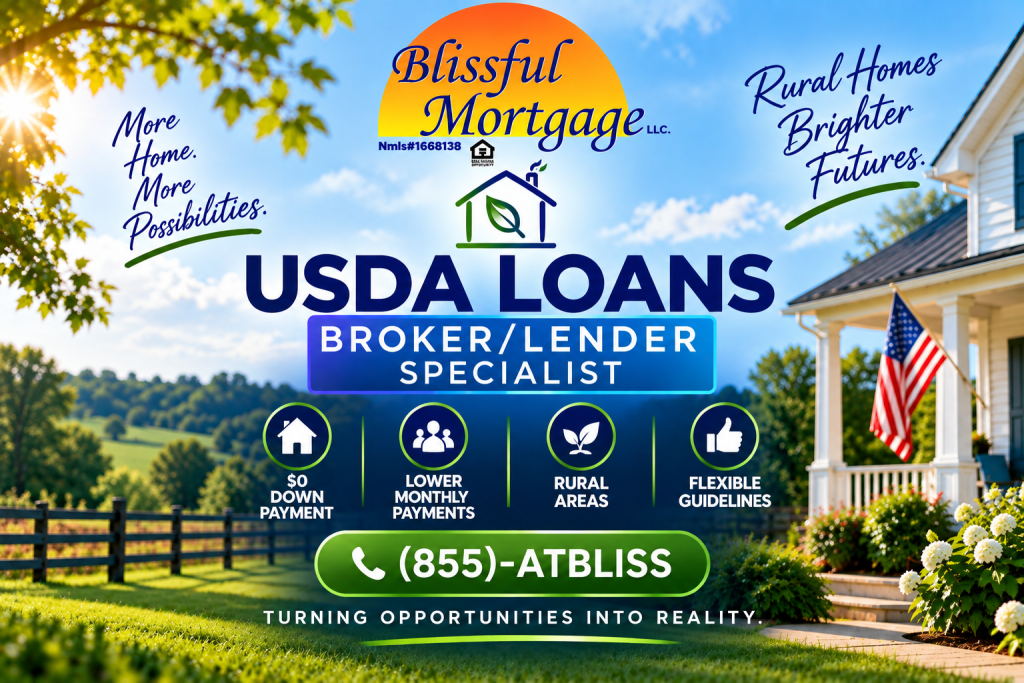 Blissful Mortgage- USDA Loans